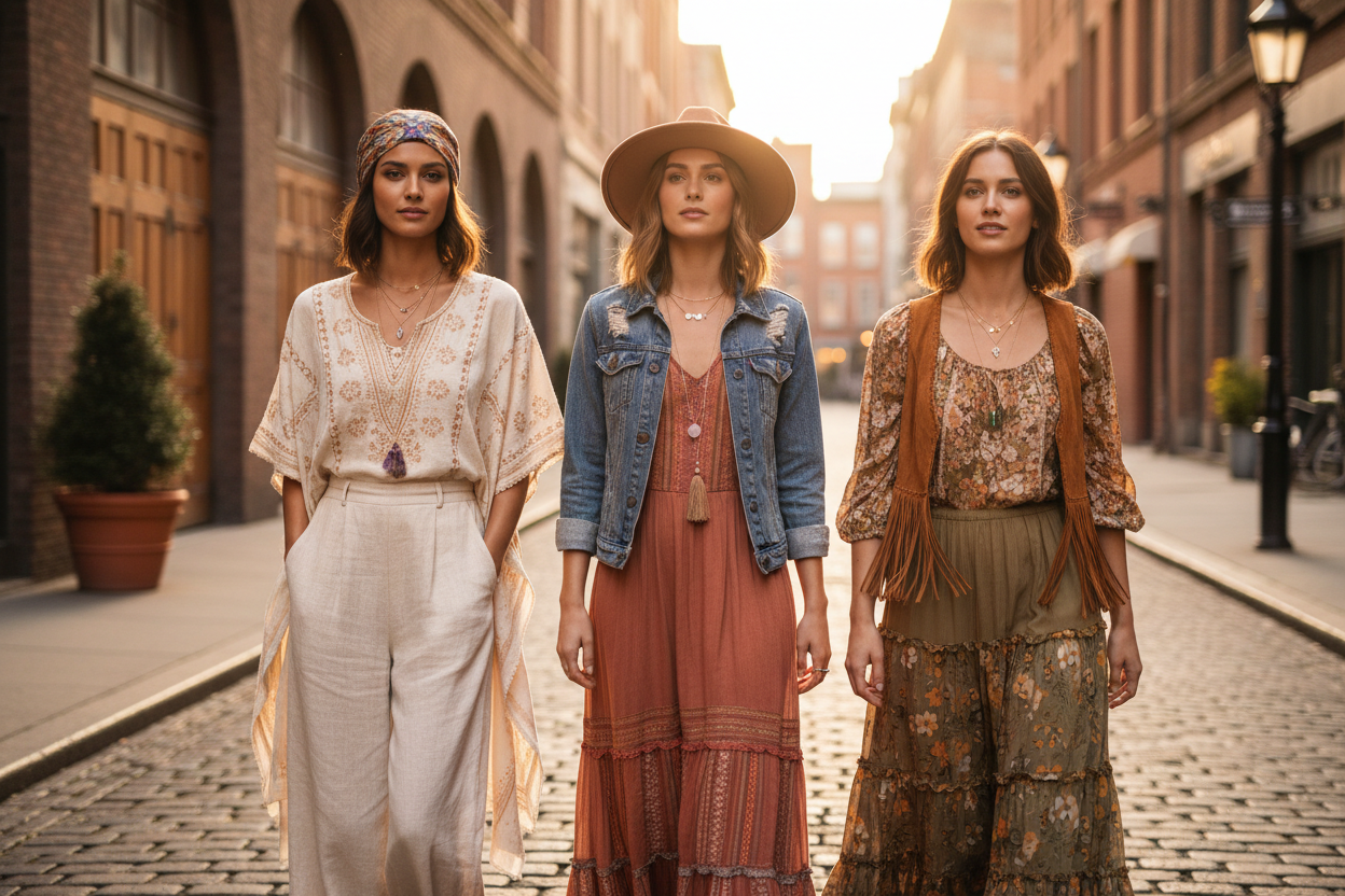 Boho Fashion Pairs Perfectly with Handmade Jewelry