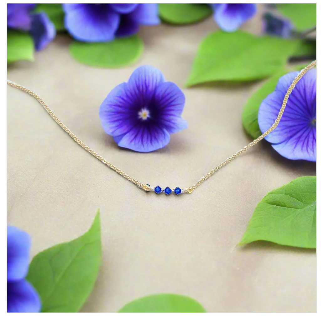 crystal bar necklaces handmade by ar today charm jewelry