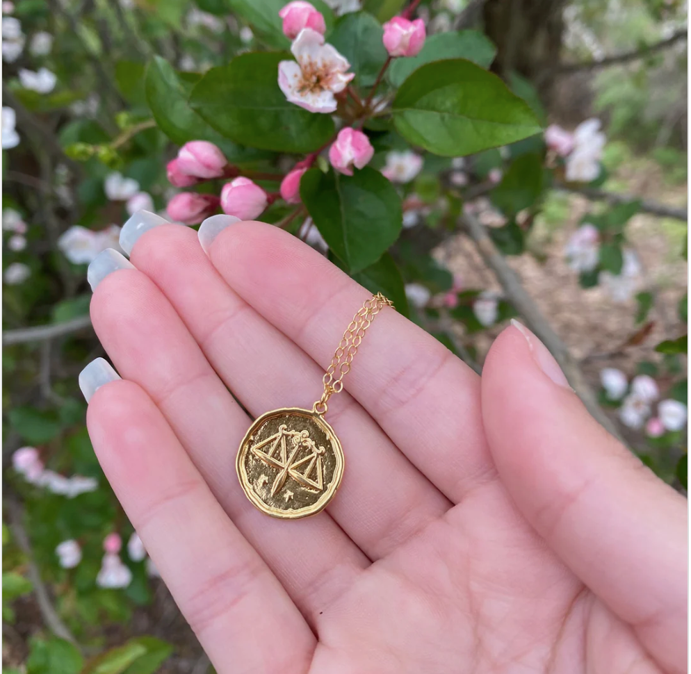 zodiac charm necklaces by AR today charm jewelry