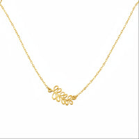 14K Gold Fill Open Tree Branch Necklace