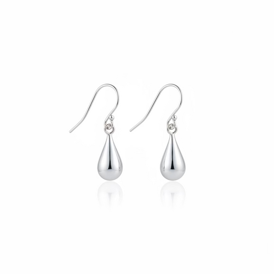 Sterling Silver Teardrop Earrings