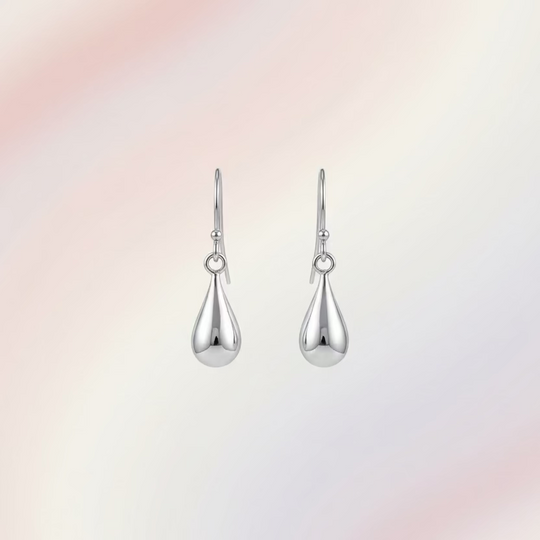 Sterling Silver Teardrop Earrings