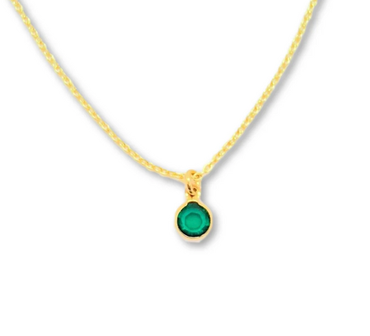 Crystal Birthstone Necklaces Jewelry Accessory