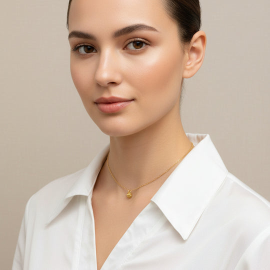 14K Gold Hammered Circle Disk Necklace, our dainty 14k gold disk necklace features a tiny hammered circle disk on a 14k gold-filled chain, 