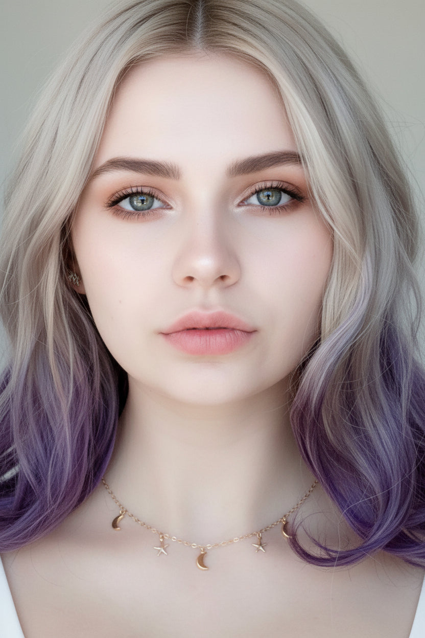 Moon Starfish Choker Charm Necklace, our hand crafted moon and starfish charms on 14k gold-filled chain, in a choker style necklace has charm 