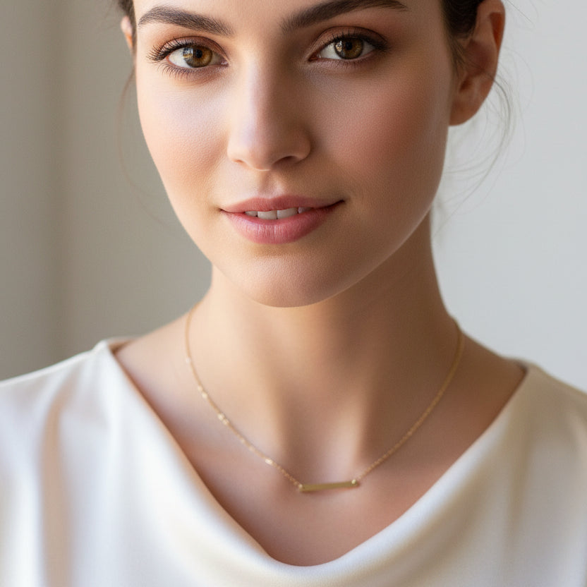 Noelle Bar Necklace - AR TodayCharm Jewelry Company