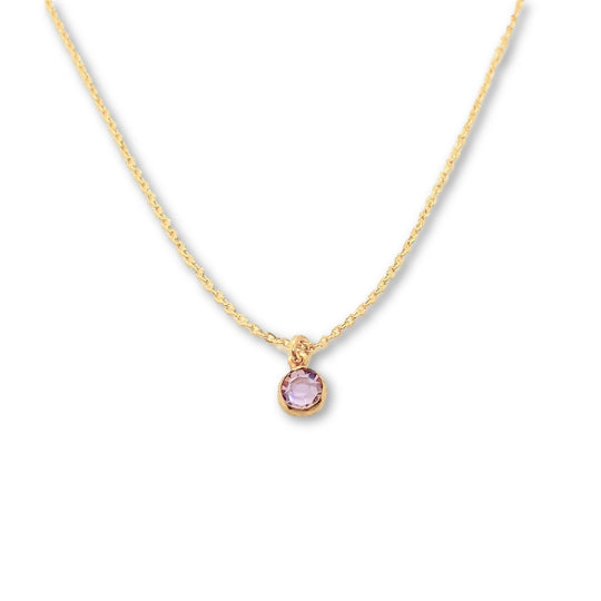 June Birthstone Necklace - AR TodayCharm Jewelry Company