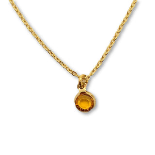 November Birthstone Necklace