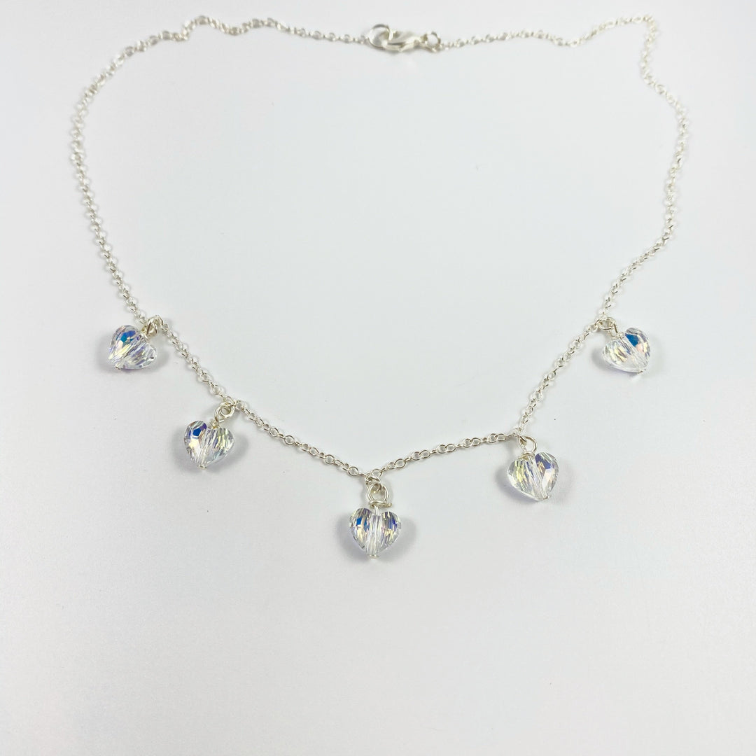 Prism Crystal Heart Necklace